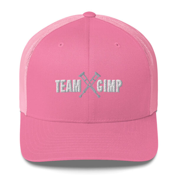 Team Gimp Grey - Trucker Cap - Image 9